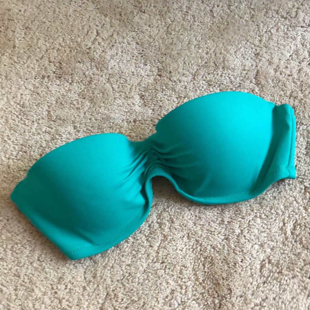 VS Pink Bandeau Bikini (Teal)